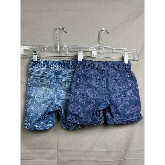 Toddler Boy Shorts Bundle Octopus Sharks, Size 3T - Picture 2 of 7